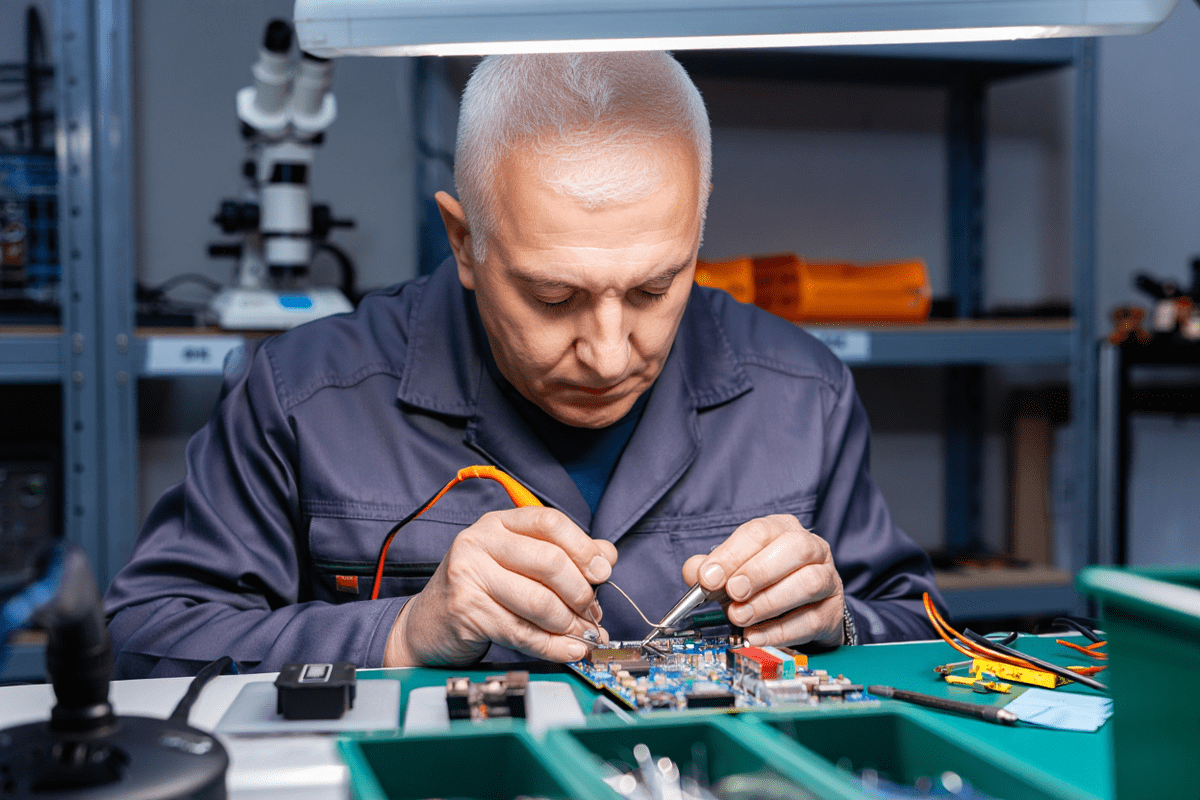 Процесс ремонта техники Leica в leica-service